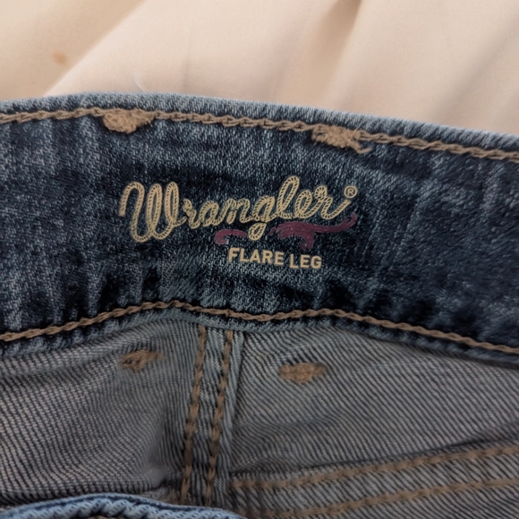 Wrangler Retro Flare jeans size 3/4 - Picture 5 of 10